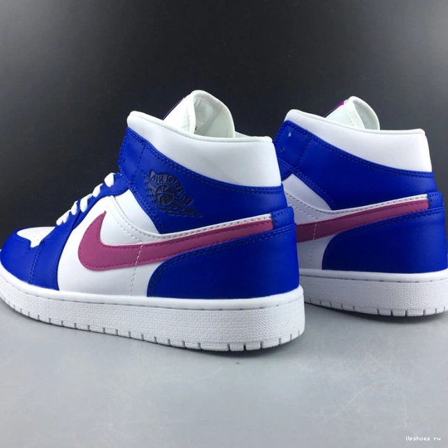 AIR MID JORDAN VIOLET-WHITE 1 ROYAL HYPER HYPER 554724-451 1105